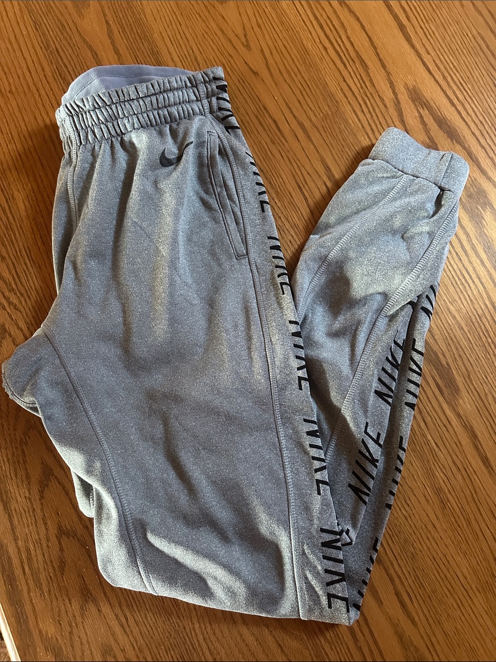 Nike women's Gray Dri-FIT Jogger Pants